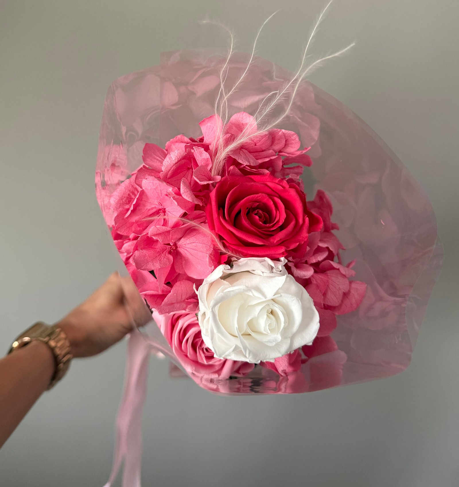 Pink symphony bouquet