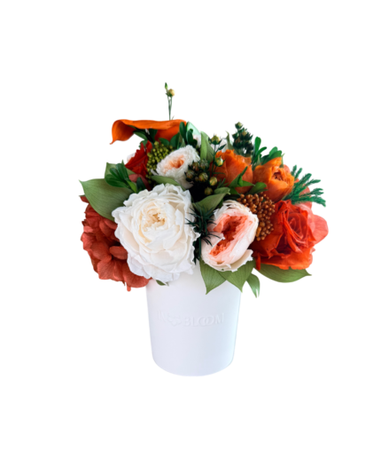 Luna - Orange juice preserved flower arrangement in Dubai