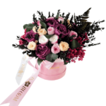 Petite mix flower box Pink