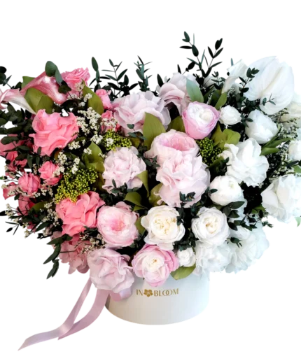 Audrey preserved flowers gift box in Dubai
