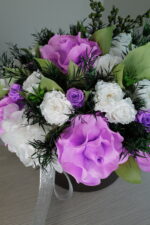 Olivia - White & Purple - Image 3