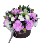 Olivia - White & Purple