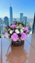 Olivia - White & Purple - Image 2