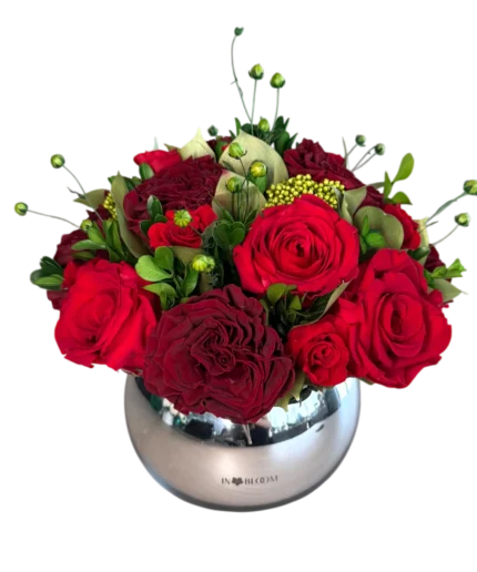 Loulou (M) Red Miracle preserved flower arrangement in Dubai