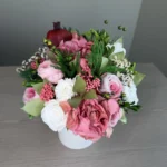 Luna Pomegranate preserved flower arrangement detail view in Dubai