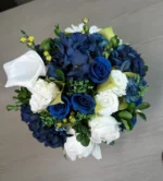 Luna Deep Blue preserved flower arrangement detail view in Dubai