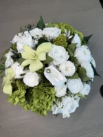 Grace Spring Breath preserved flower arrangement detail view in Dubai