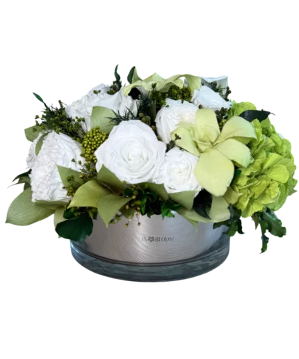 preserved bouquet flowers for yacht