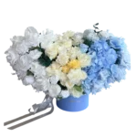 Audrey - Sky blue preserved flowers gift box in Dubai