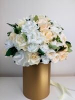 DESIRE Champagne Shower preserved flower box side view