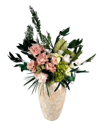 Spring Serenity preserved flower arrangement