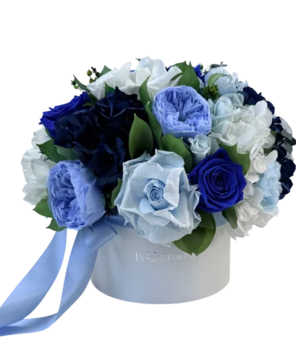 Olivia - Ocean Whisper preserved flower arrangement in Dubai