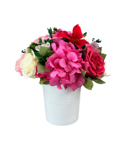 Luna - Pink Whisper preserved flower arrangement in Dubai