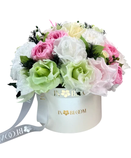 Olivia - Blush Garden preserved flower arrangement in Dubai