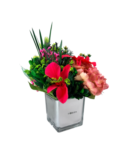 AMELY - Blushing Paradise preserved flower arrangement in Dubai