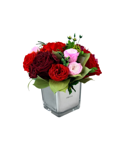 AMELY - Velvet Desire preserved flower arrangement in Dubai