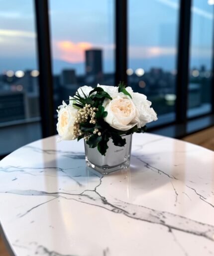 KATIE - Moonlit Bloom preserved flower arrangement in Dubai detail