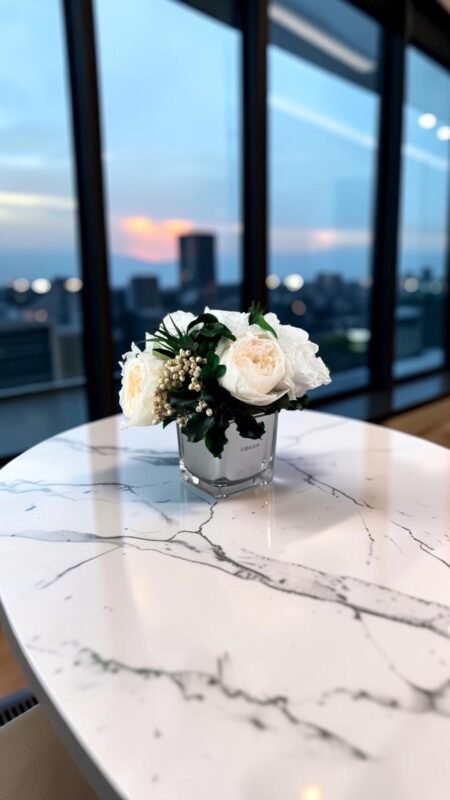 KATIE - Moonlit Bloom preserved flower arrangement in Dubai detail
