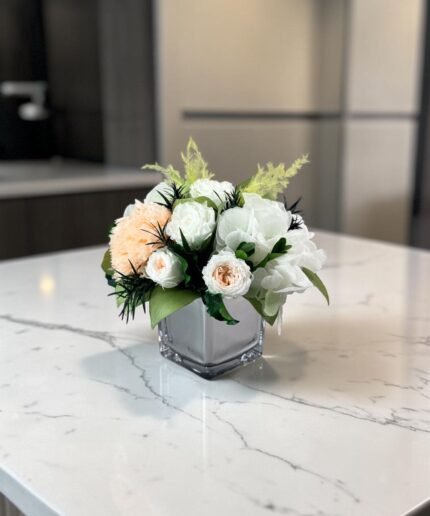 KATIE - Morning Dew preserved flower arrangement in Dubai detail