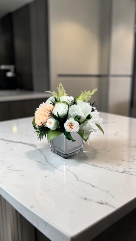 KATIE - Morning Dew preserved flower arrangement in Dubai detail