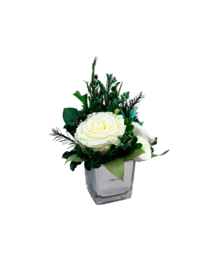 KATIE - Evergreen Grace preserved flower arrangement in Dubai
