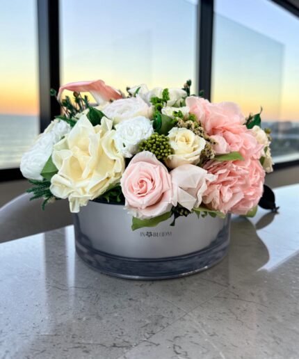 GRACE - Soft Serenade preserved flower arrangement in Dubai detail