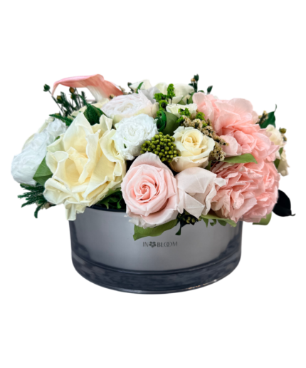 GRACE - Soft Serenade preserved flower arrangement in Dubai