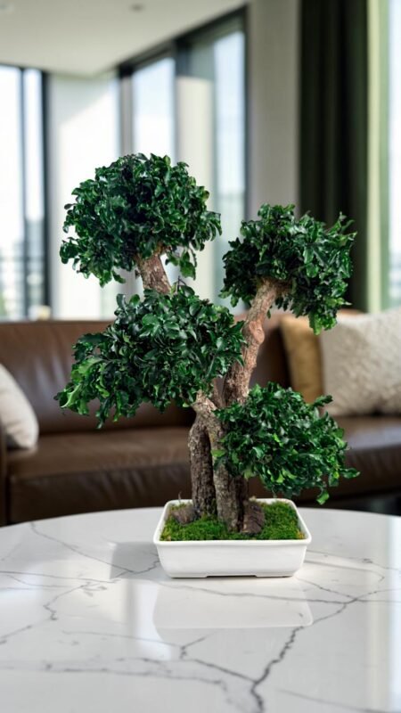 Tobira Bonsai preserved flower arrangement in Dubai detail