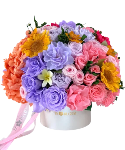 Lana Serotonin luxury preserved flower box