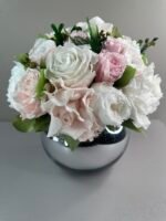 LOULOU - pink pearl preserved flower arrangement in Dubai detail