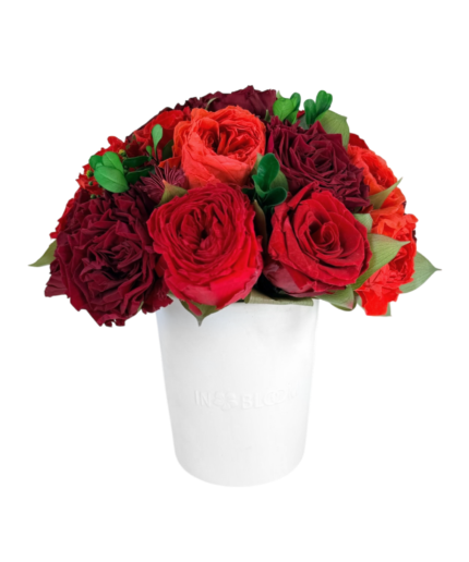 Luna - Red Miracle preserved flower arrangement in Dubai